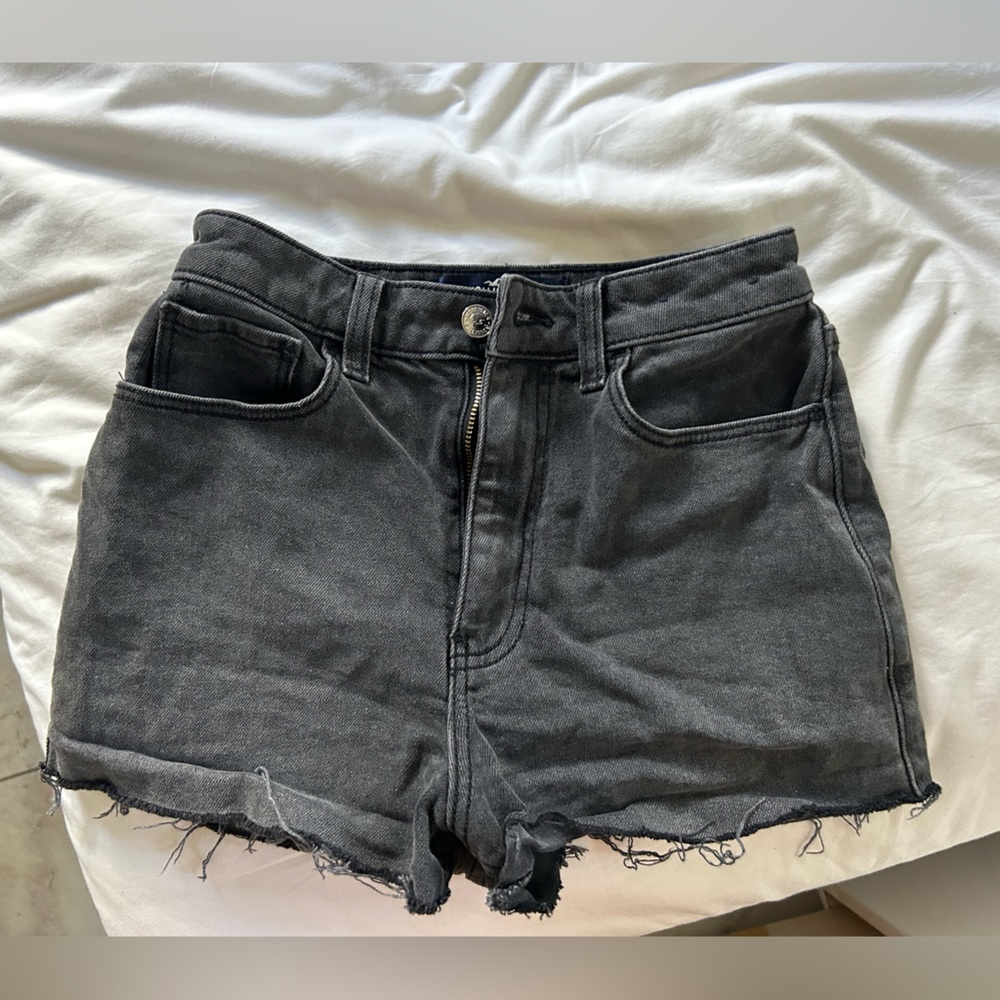 Hollister Dark Wash Jean Shorts
